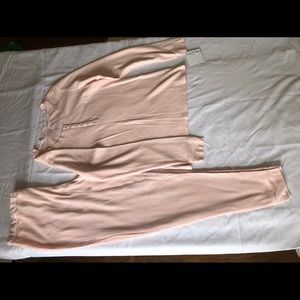 NWT Calvin Klein long sleeve thermal pj set